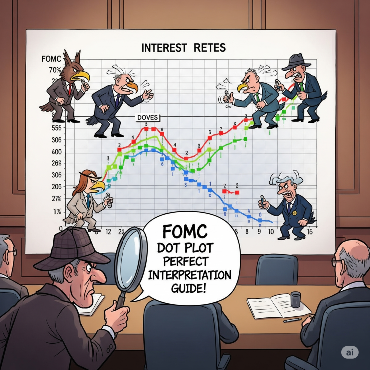  FOMC 점도표 완벽 해석 가이드: 연준의 속마음을 읽는 투자자 필수 스킬