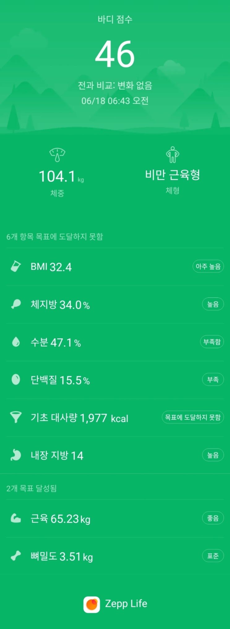  30대 후반 남 다이어트 3일차