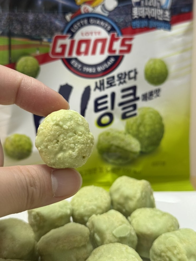  2025 여름은 멜론, 여름 맞이 편의점 간식 롯데자이언츠 마! 새로왔다 팅클 메론맛