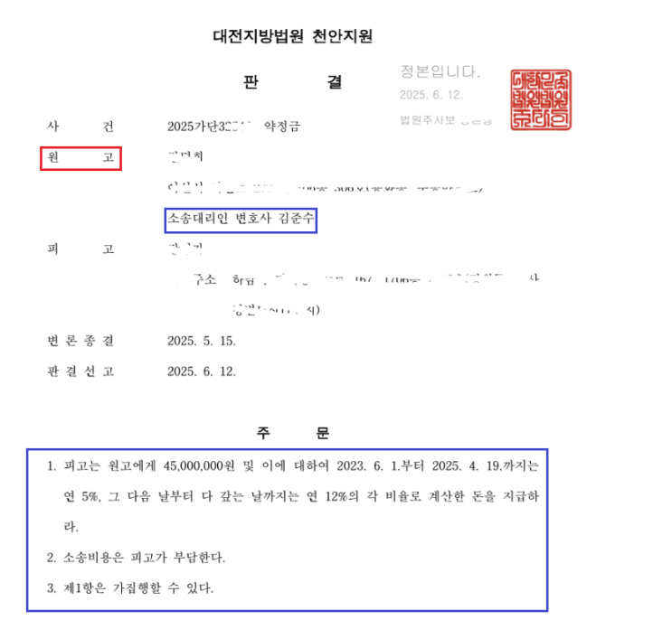  소송을 위해서 상대방의 주소를 알아야만 할까요? 승소사례로 살펴보는 소송에서 상대방의 인적사항 정보 (성공사례)