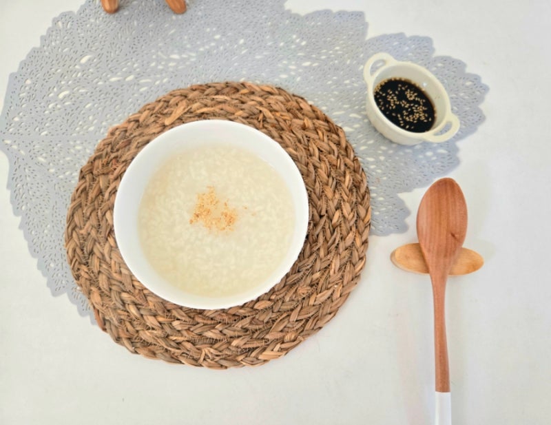 햇반 밥으로 흰죽 끓이는 법 간장 장염에 좋은 음식 만들기