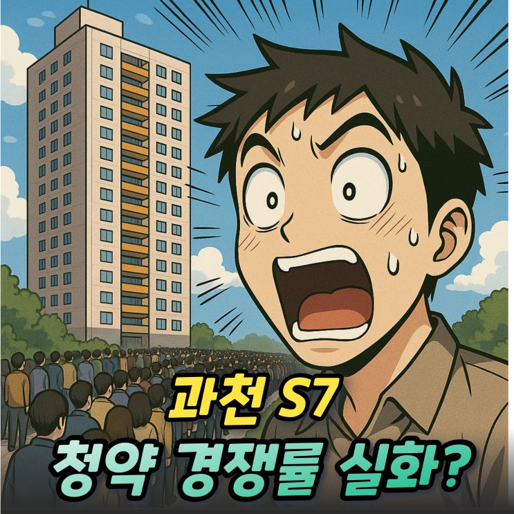  과천 S7 청약경쟁률 실화냐...???
