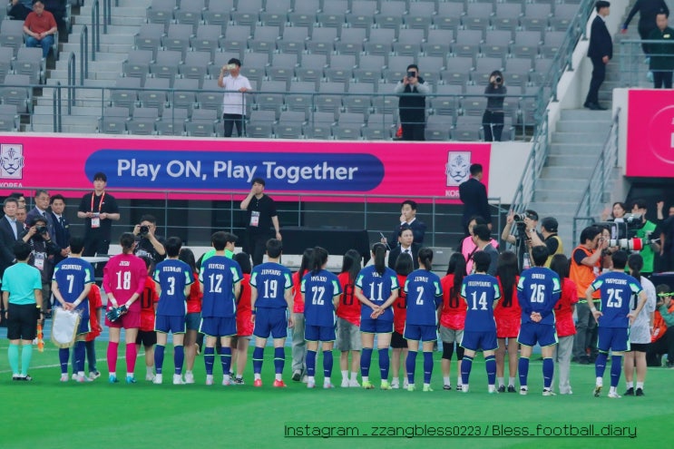 초청 <b>여자축구</b> 국가<b>대표팀</b> 친선경기(<b>콜롬비아전</b>)" 직관후기