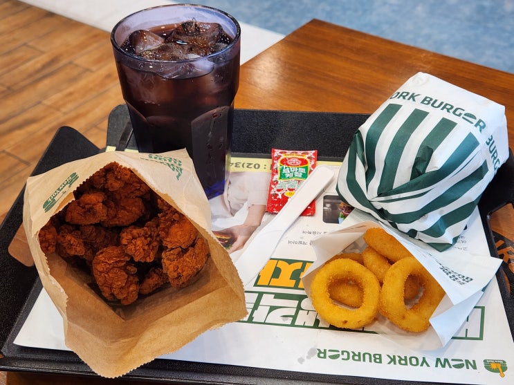  사상 수제버거 맛집 뉴욕 버거 가성비 좋고 의외로 치킨맛집