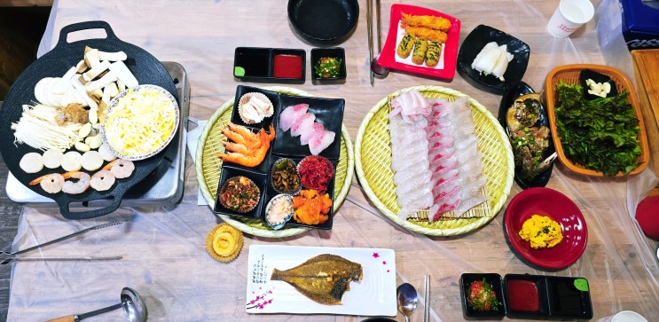  매운탕부터 해물모듬까지 모듬회 하나로 풀코스가능! 포항 양덕 맛집 인어아저씨