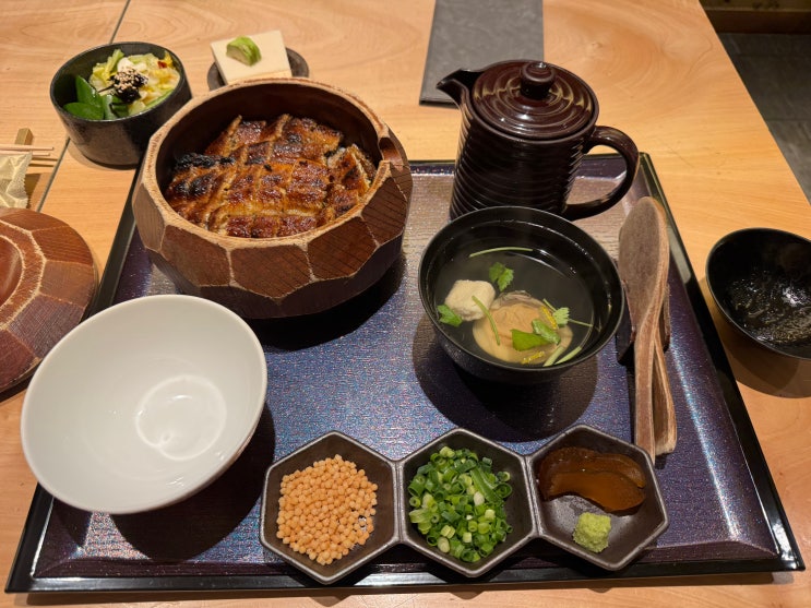  [진마켓 나고야 벚꽃 여행 #3] 나고야 히츠마부시 맛집 가게 무나기 히츠마부시 (炭焼ひつまぶし鰻 むなぎ)