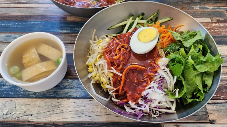  제주 열무국수 맛집은 여기! '참맛나김밥' 맵단짠 비빔국수 & 김밥 조합 최고