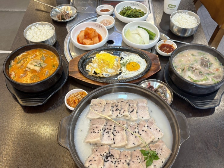  석촌호수 근처 한우사골 꿀꿀진순대 리뷰 (테이크아웃 할인, 서비스)
