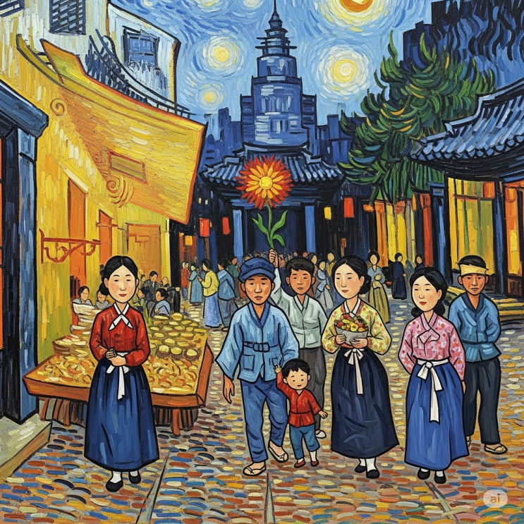  한자 한문 공부의 첫걸음 삼자경－삼자경 16. 왈남북(曰南北), 왈서동(曰西東)。차사방(此四方), 응호중(應乎中)。
