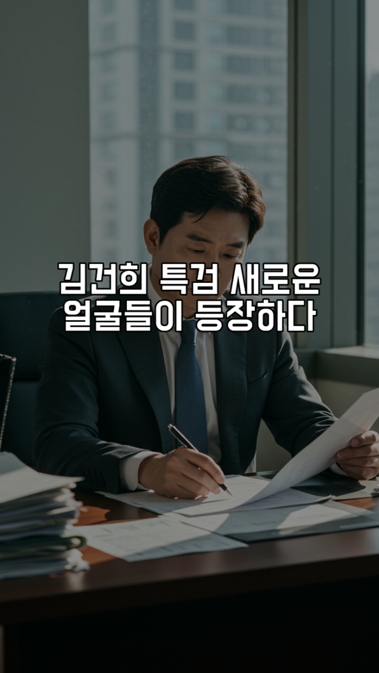 <b>김건희</b> 특검, 새로운 얼굴들이 등장하다