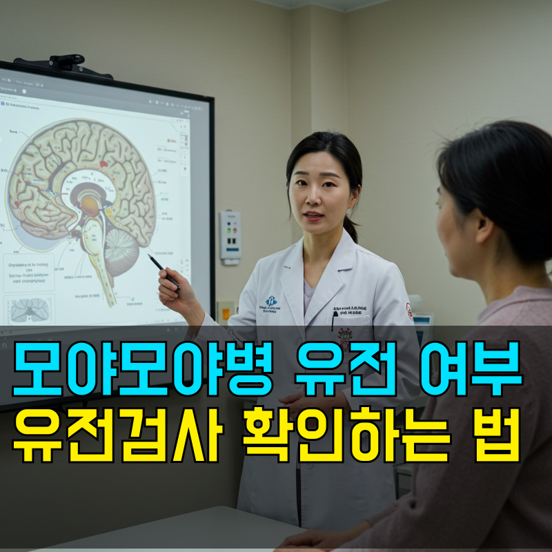 모야모야병 유전 여부, 유전자검사로 확인하는 법