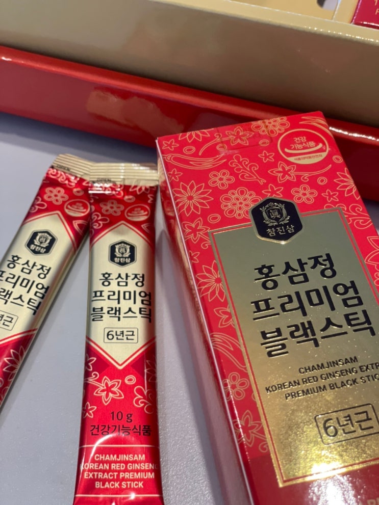부모님 첫인사 선물 홍삼진액 스틱 제품