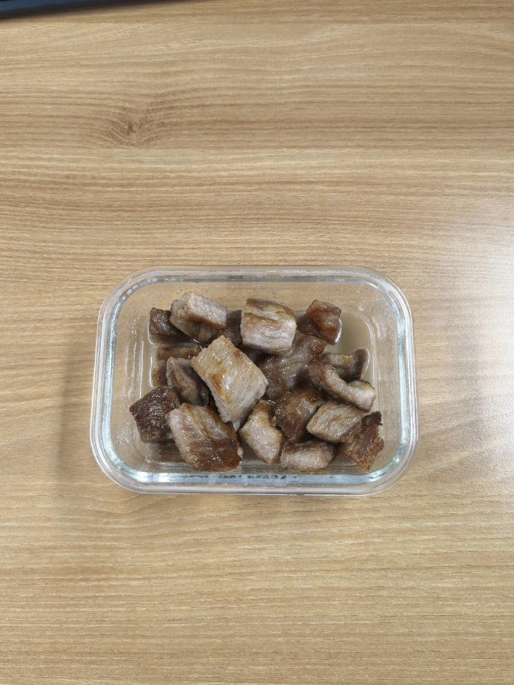  [오늘의 점심]무항생제 이베리코 삼겹살, 소금