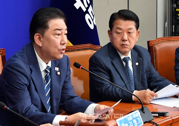 <b>김병기</b>, “<b>민생</b> 추경안 신속하게 마련하고 정확하게 집행하겠다”