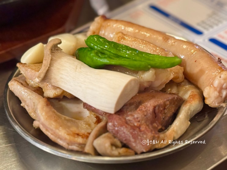  철산 상업지구 맛집 광명대창집 가성비 최고