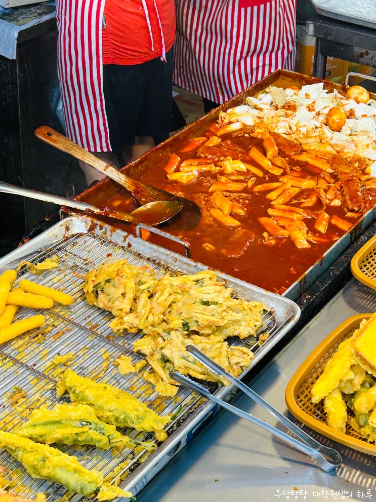 대전 중리시장 떡볶이 맛집 불티나만두찐빵 중리동 생활의달인 분식집