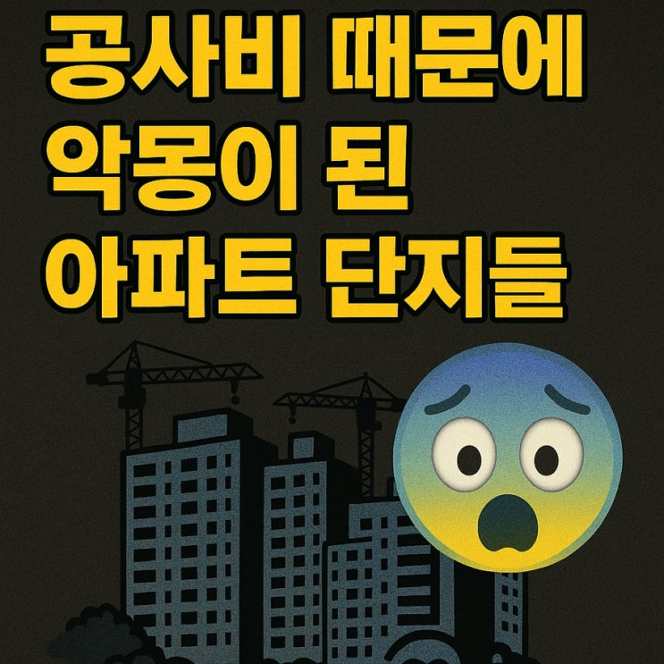  재건축 공사비, 왜 이리 미쳤을까? 분담금 폭탄 피하는 법! 