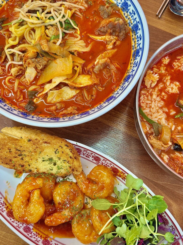  구미 상모동 맛집 아기랑 점심 교동짬뽕