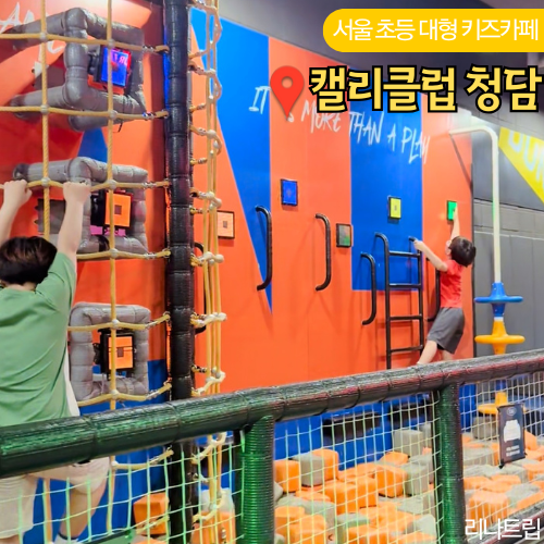  서울 대형 키즈카페 추천 캘리클럽 청담 초등 할인 실내 아이와가볼만한곳