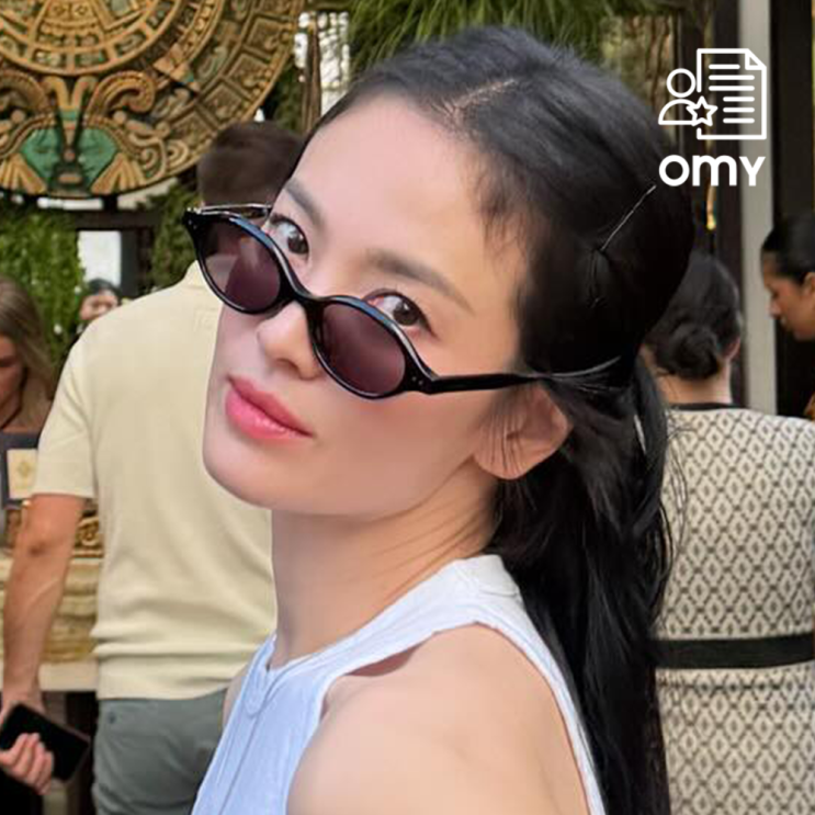 송혜교 선글라스 올여름 여자 오벌 패션템으로 어때요?