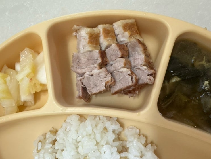  [집밥] 쿠쿠스피드팟멀티쿠커로 통삼겹수육 만들기 36개월미만아이 요리