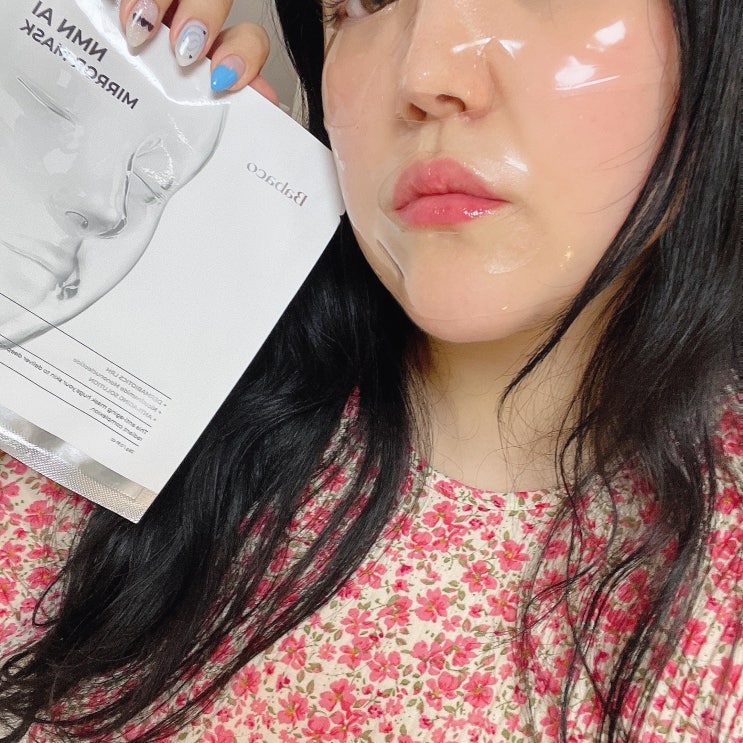 여름철 피부진정관리 바바코 nmn마스크팩 붉은기 모공케어 후기