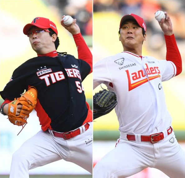 KIA <b>양현종</b> vs SSG <b>김광현</b> 통산 10번째 선발 <b>맞대결</b> 성사... 