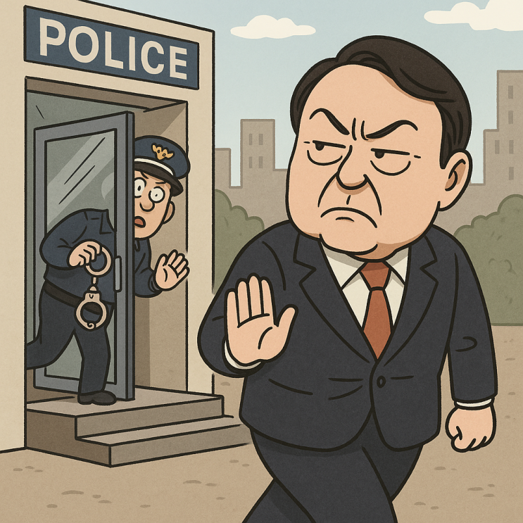 [윤석열 3차 소환 불응] “출석 거부 아냐, 절차 문제”…경찰은... 