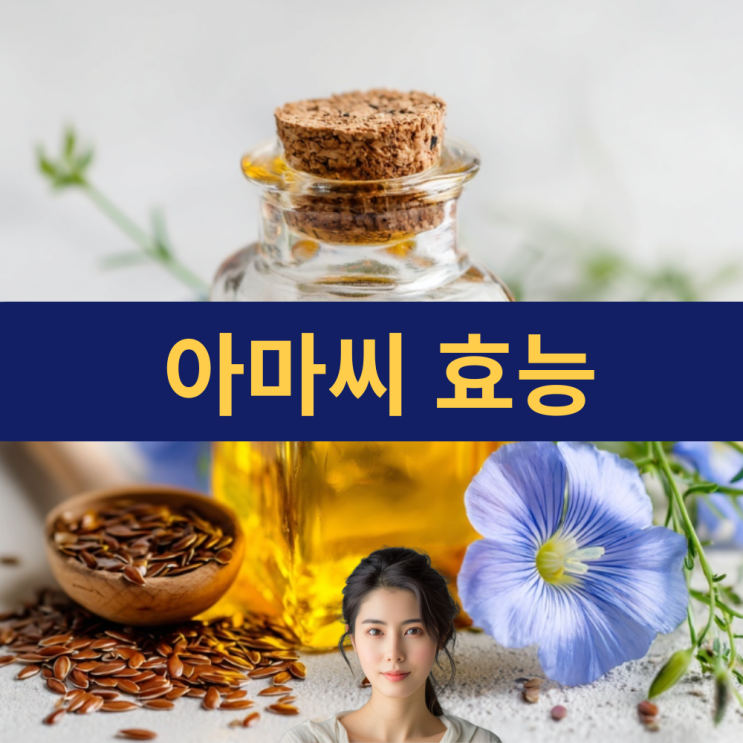  아마씨 효능 | 아마씨유 효능 | 하루 한 스푼의 건강, 식물성 오메가3가 풍부한 ‘아마씨’