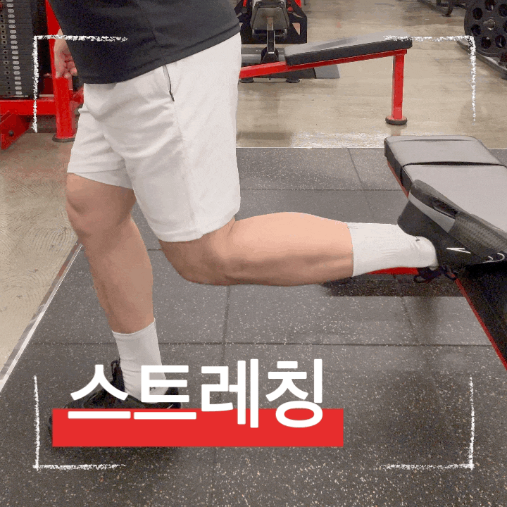  하체운동 스쿼트 전 해야 할 폼롤러 및 스트레칭 방법