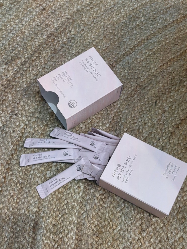  [이너피움 피부케어 유산균] 어린이 유산균으로 가족 건강 관리하기!
