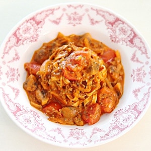 두부면 요리 먹는법 파스타 레시피 토마토 스파게티 만들기