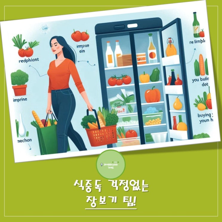 마트 가는 발걸음부터 달라져요! 식중독 걱정 없는 장보기 팁