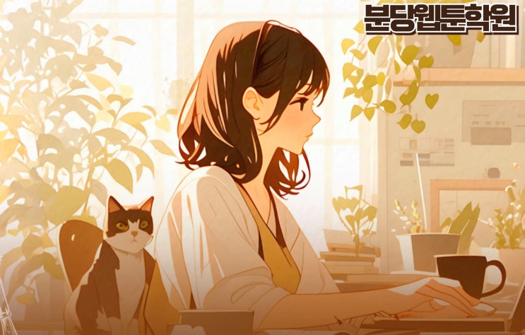  웹툰 강의, 입문자도 포트폴리오까지 완성 가능한 분당웹툰학원의 비결 공개!