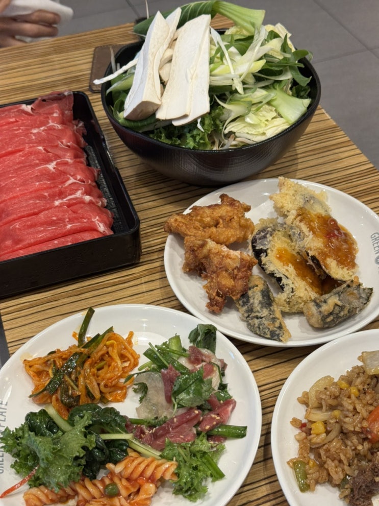  [서울 중랑] 가성비 최고! 망우동맛집 신내역샤브샤브 그린플레이트 신내점 후기