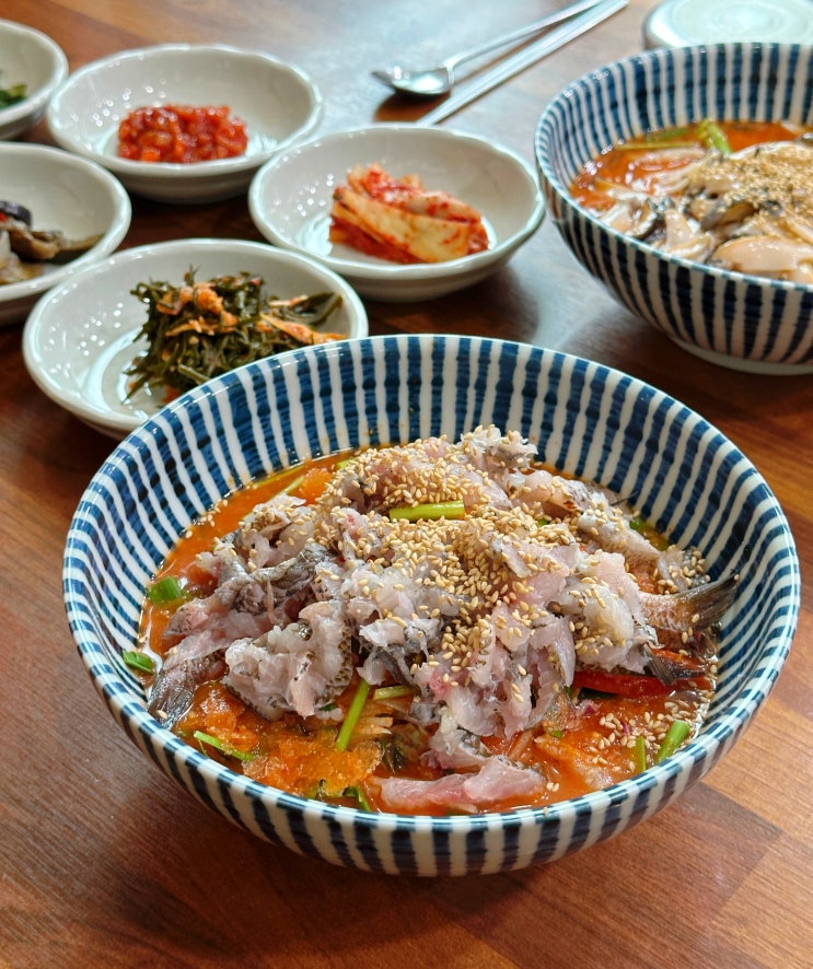  제주공항근처 제주시물회 맛집 삼해횟집