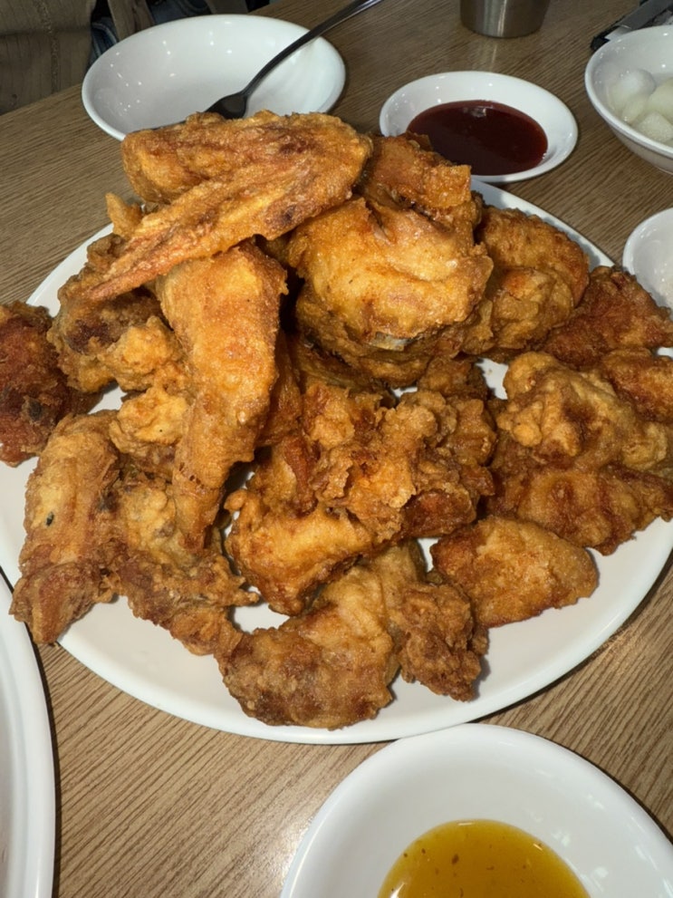  수원 전설의 치킨 맛집 용성통닭 갔다왔어요