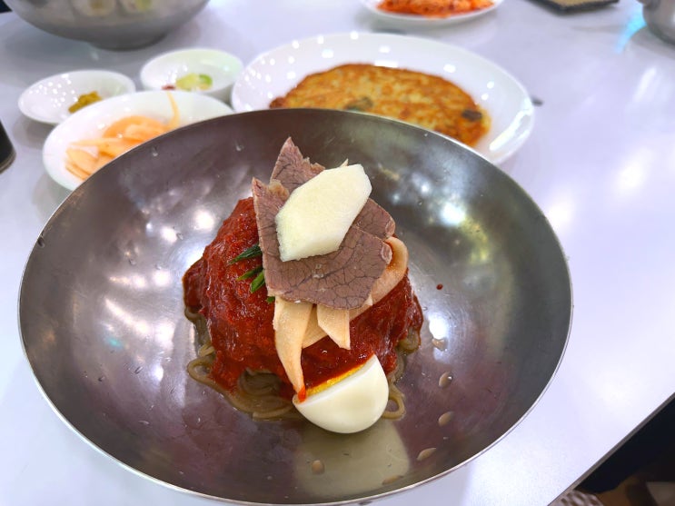  일산 주변맛집 시원한 여름냉면 한 그릇 을밀대 평양냉면