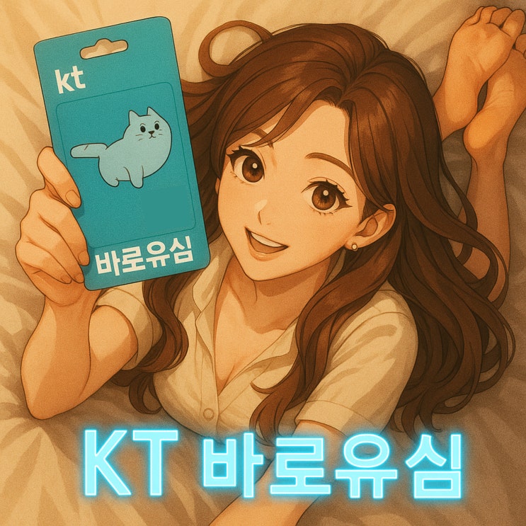  KT 바로유심 개통 선불폰 당일 접수방법