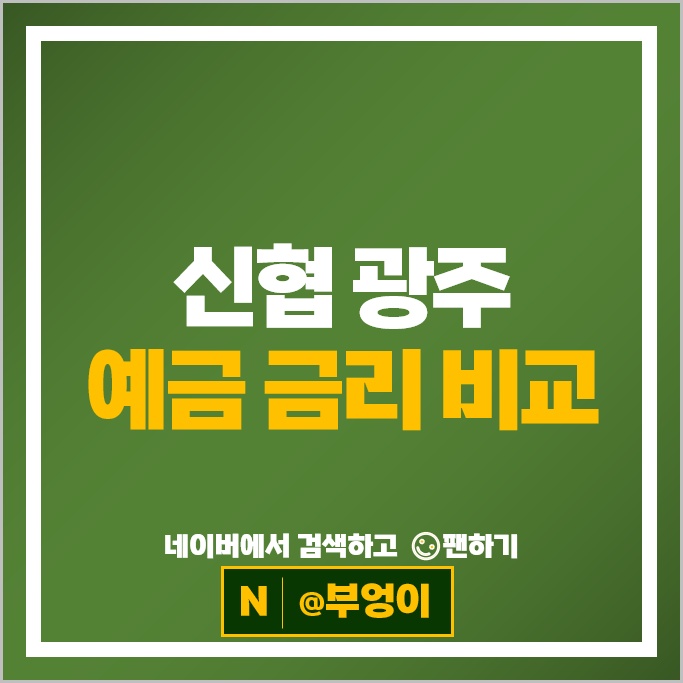 광주 신협 정기예금 금리 비교 목돈굴리기 재테크 예금 추천 광주 신협 정기예금 금리 비교 목돈굴리기 재테크 예금 추천