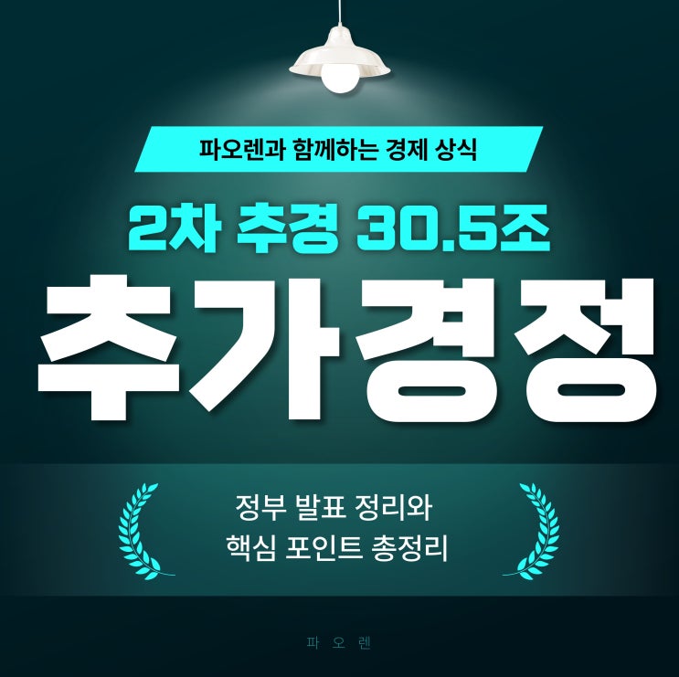  "2차 추경 30.5조, 이번엔 제대로 쏜다!" – 정부 발표 정리와 핵심 포인트 총정리