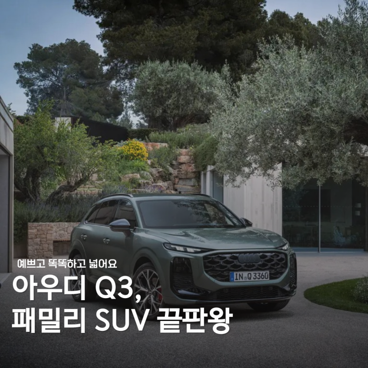  작지만 단단한 SUV, 아우디가 이걸 잘하죠