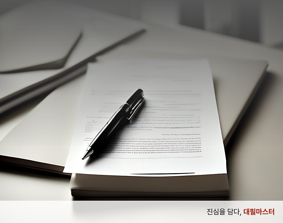선처 탄원서 대필 비용 금액보다 우선인  관련 사진
