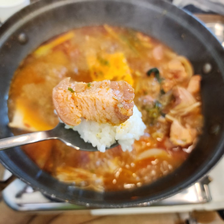  수정식당 문경 족살찌개 가은아자개장터 맛집