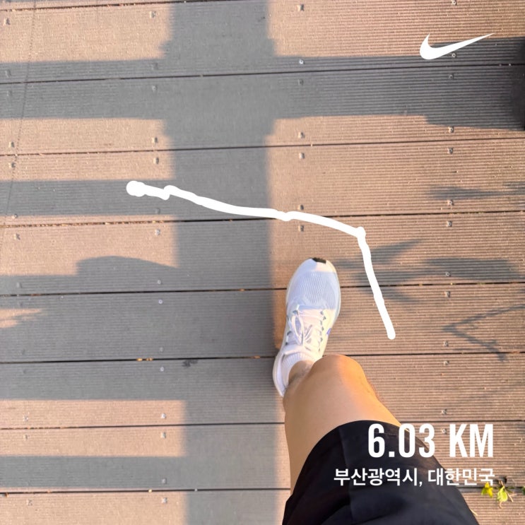  나이키 페가수스 41 신고, 런린이의 1일차 러닝 기록 – NRC 6km
