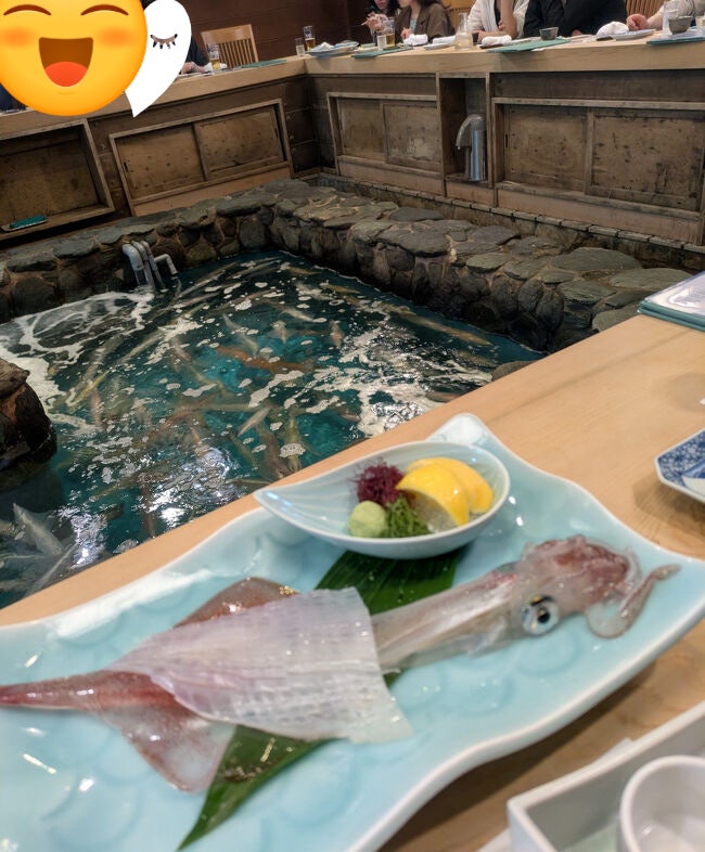  후쿠오카 카와타로 활 오징어 맛집