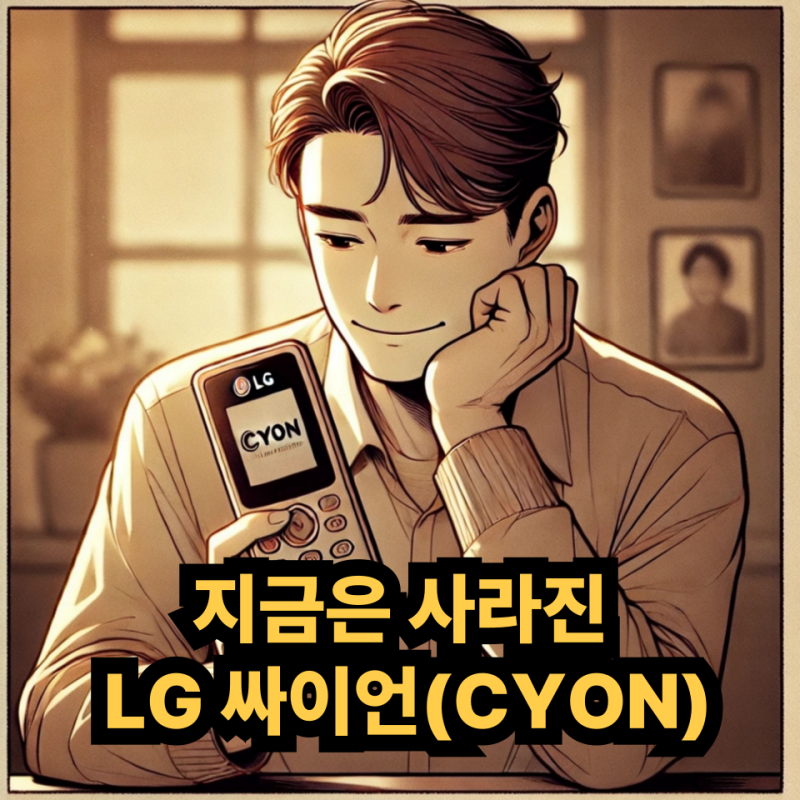 지금은 사라진 LG 싸이언(CYON), 애기폰 그 시절 감성 완벽 회상!