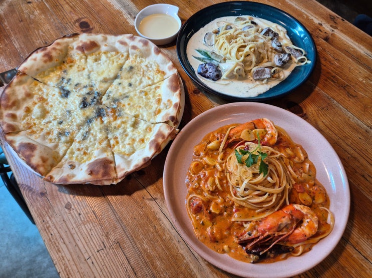  서판교 파스타 판교도서관 맛집 오스테리아 워모잡 분위기도 굿