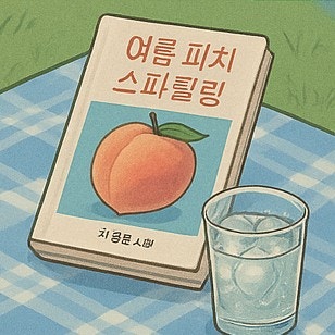  여름 피치 스파클링 리뷰 복숭아 빛 감정이 톡! 터지는 여름 시집
