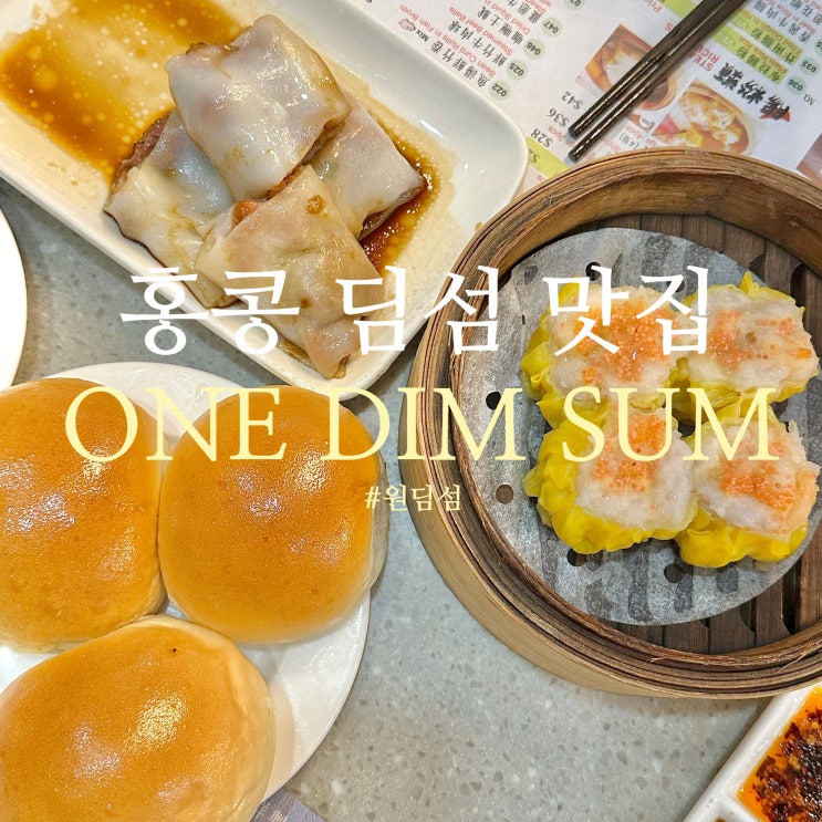 홍콩 미쉐린 딤섬 맛집 현지인도 줄 서는 원딤섬 솔직 후기
